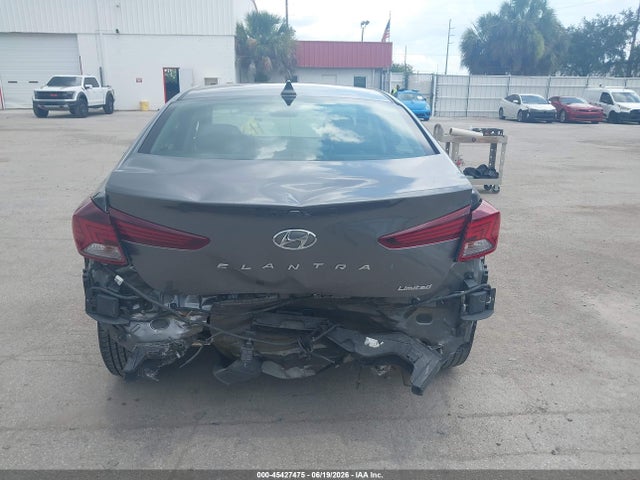 Продажа на аукционе авто 2019 Hyundai Elantra Limited, vin: 5NPD84LF3KH411352, номер лота: 45427475