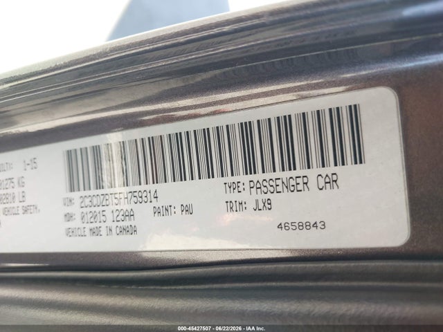 Dodge Challenger R/t Plus 2015 2C3CDZBT5FH759314 Image 9