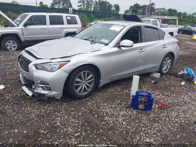 2015 Infiniti Q50 Premium მანქანა იყიდება აუქციონზე, vin: JN1BV7AR0FM403495, აუქციონის ნომერი: 45427528