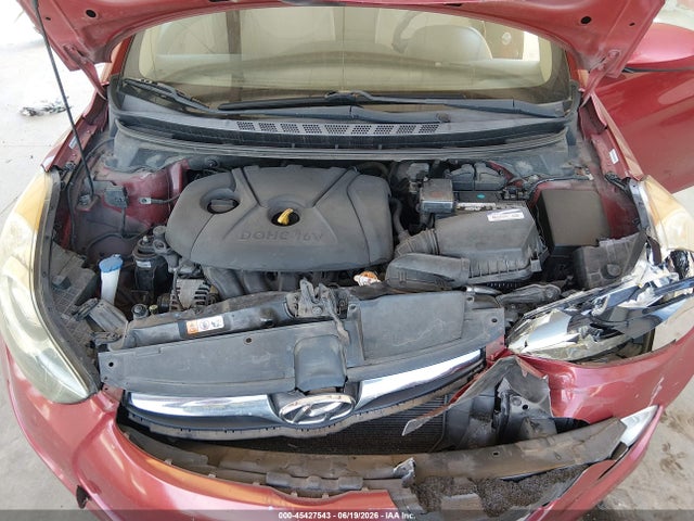 2012 Hyundai Elantra Gls (ulsan Plant) მანქანა იყიდება აუქციონზე, vin: KMHDH4AE2CU326967, აუქციონის ნომერი: 45427543