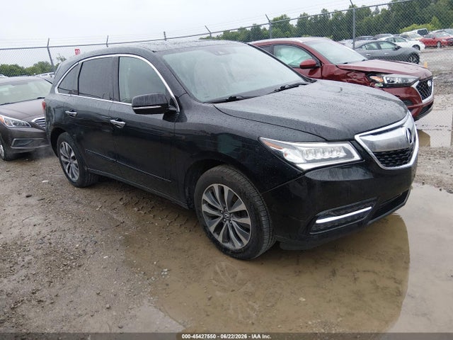 Aukcja sprzedaży 2016 Acura Mdx Technology   Acurawatch Plus Packages/technology Package, vin: 5FRYD4H49GB053876, numer aukcji: 45427550