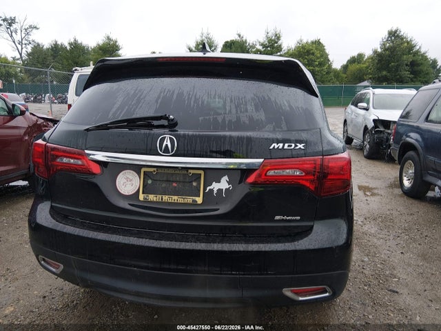 45427550 :رقم المزاد ، 5FRYD4H49GB053876 vin ، 2016 Acura Mdx Technology   Acurawatch Plus Packages/technology Package مزاد بيع