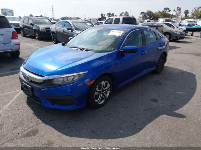 45427646 :رقم المزاد ، 2HGFC2F53GH021366 vin ، 2016 Honda Civic Lx مزاد بيع