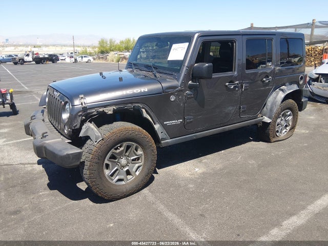 2016 Jeep Wrangler Unlimited Rubicon მანქანა იყიდება აუქციონზე, vin: 1C4BJWFG7GL298939, აუქციონის ნომერი: 45427723