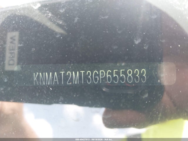 45427813 :رقم المزاد ، KNMAT2MT3GP655833 vin ، 2016 Nissan Rogue Sv مزاد بيع