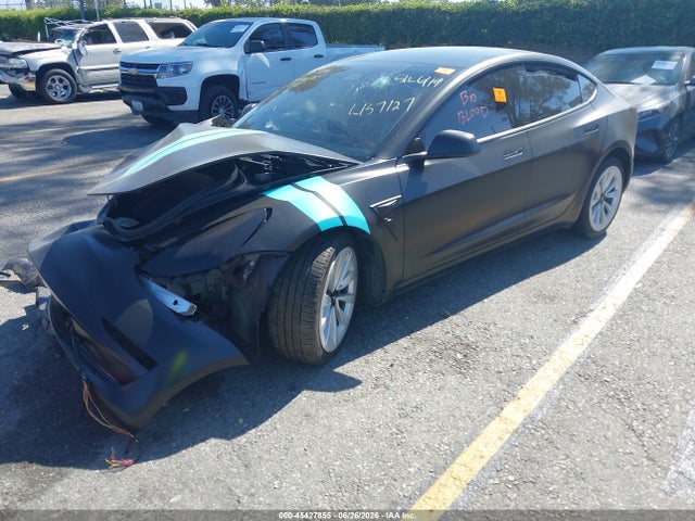 2022 Tesla Model 3 Long Range Dual Motor All-wheel Drive მანქანა იყიდება აუქციონზე, vin: 5YJ3E1EB4NF256956, აუქციონის ნომერი: 45427855