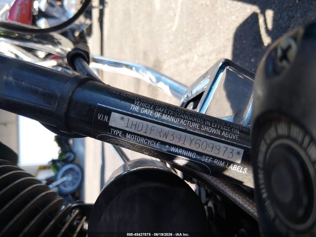 Продажа на аукционе авто 2001 Harley-davidson Flhrci, vin: 1HD1FRW391Y609873, номер лота: 45427875