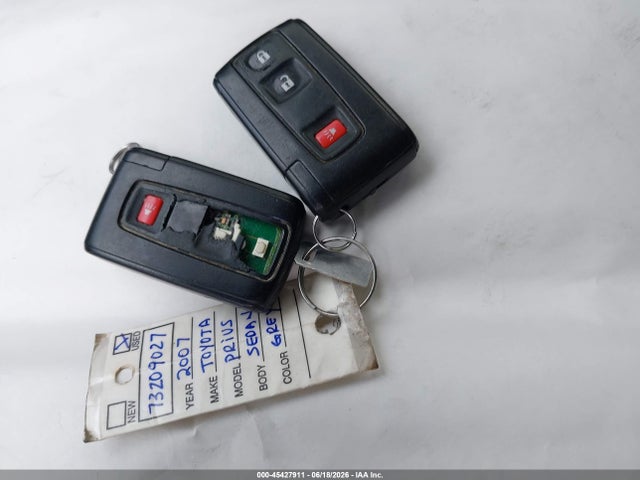 45427911 :رقم المزاد ، JTDKB20U873209027 vin ، 2007 Toyota Prius مزاد بيع