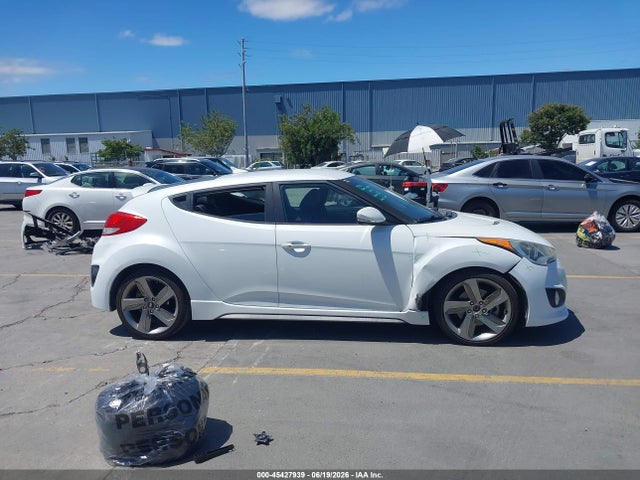 Продаж на аукціоні авто 2013 Hyundai Veloster Turbo W/black, vin: KMHTC6AE6DU139755, номер лоту: 45427939