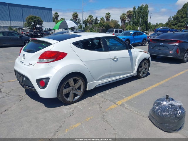 Продаж на аукціоні авто 2013 Hyundai Veloster Turbo W/black, vin: KMHTC6AE6DU139755, номер лоту: 45427939