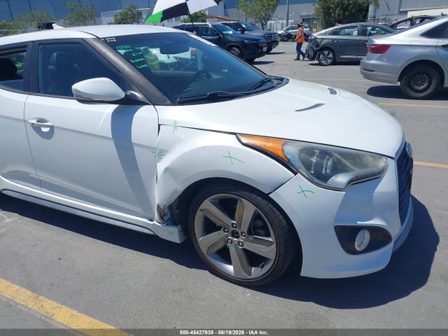 Продаж на аукціоні авто 2013 Hyundai Veloster Turbo W/black, vin: KMHTC6AE6DU139755, номер лоту: 45427939