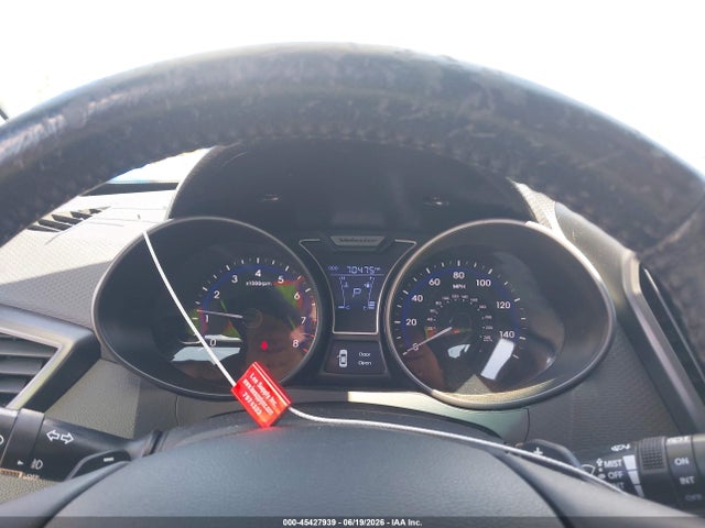 Продаж на аукціоні авто 2013 Hyundai Veloster Turbo W/black, vin: KMHTC6AE6DU139755, номер лоту: 45427939