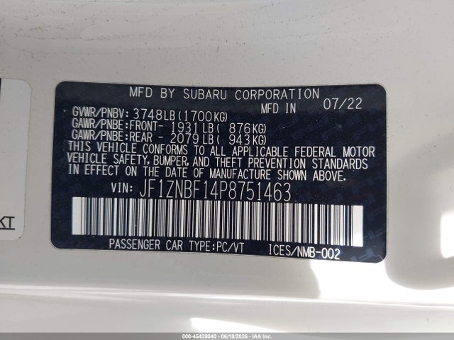 Toyota Gr86 Premium 2023 JF1ZNBF14P8751463 Image 9