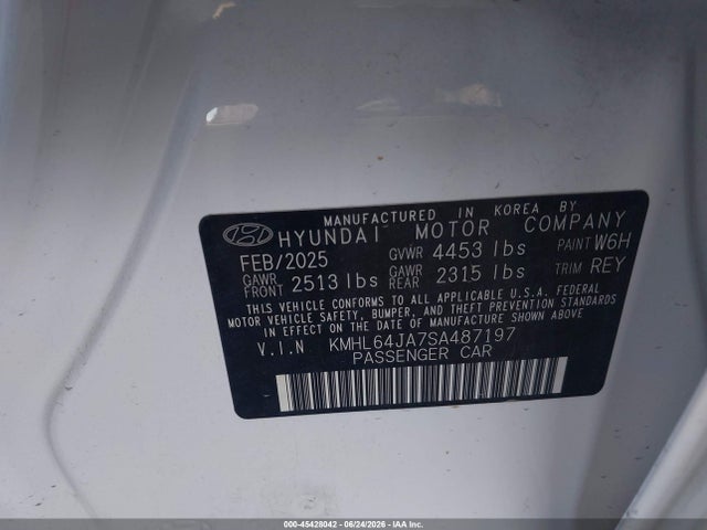 Hyundai SONATA SEL 2025 KMHL64JA7SA487197 Image 9