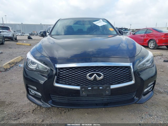 45428085 :رقم المزاد ، JN1BV7AP5FM345530 vin ، 2015 Infiniti Q50 Premium مزاد بيع