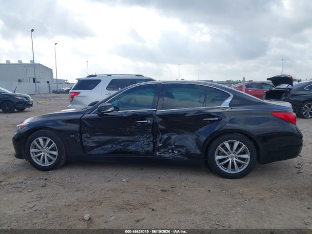 45428085 :رقم المزاد ، JN1BV7AP5FM345530 vin ، 2015 Infiniti Q50 Premium مزاد بيع