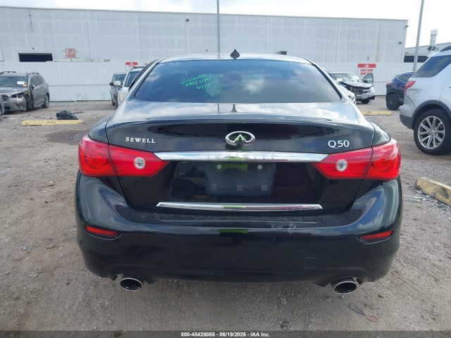 45428085 :رقم المزاد ، JN1BV7AP5FM345530 vin ، 2015 Infiniti Q50 Premium مزاد بيع