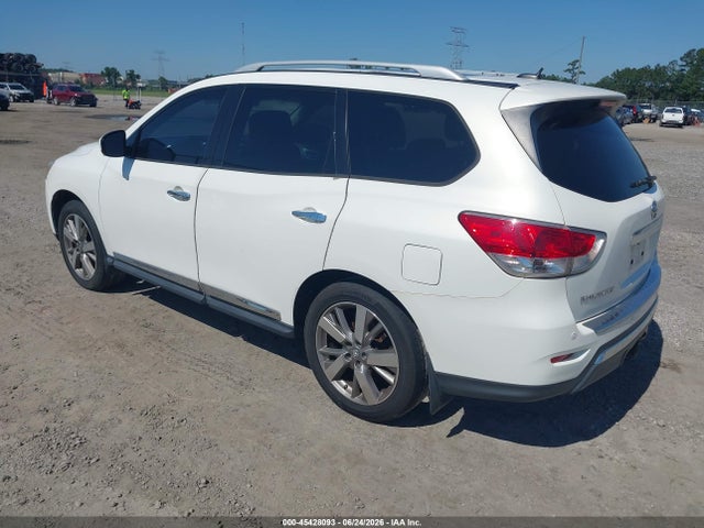 Продажа на аукционе авто 2014 Nissan Pathfinder Platinum, vin: 5N1AR2MN2EC716573, номер лота: 45428093