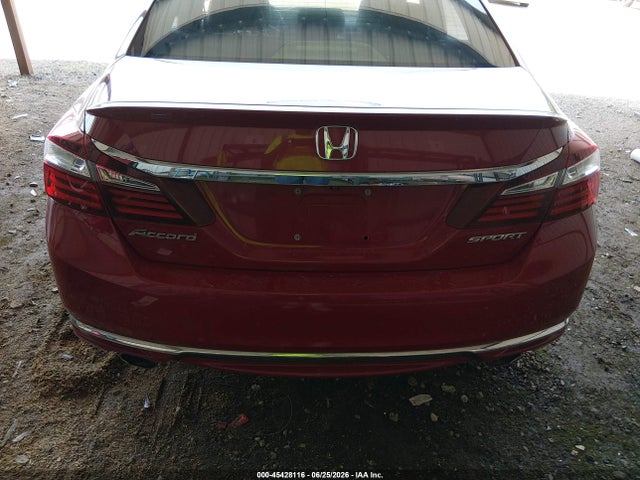 2016 Honda Accord Sport მანქანა იყიდება აუქციონზე, vin: 1HGCR2F59GA145674, აუქციონის ნომერი: 45428116