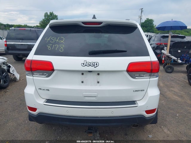 Aukcja sprzedaży 2017 Jeep Grand Cherokee Limited 4x4, vin: 1C4RJFBG6HC822247, numer aukcji: 45428178