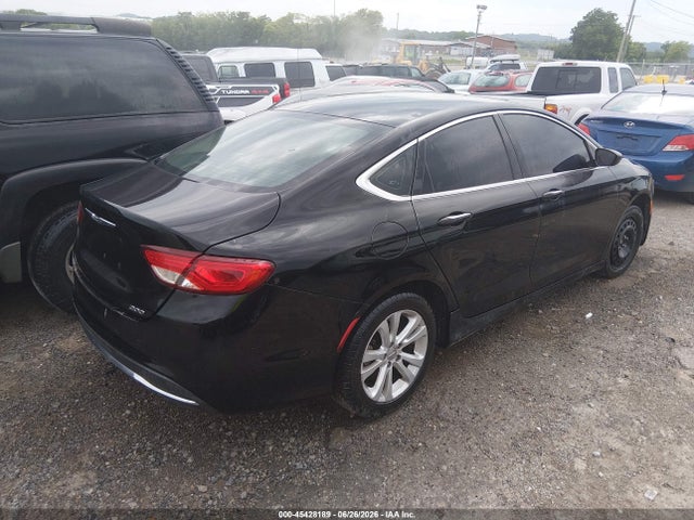 2015 Chrysler 200 Limited მანქანა იყიდება აუქციონზე, vin: 1C3CCCAB1FN693408, აუქციონის ნომერი: 45428189