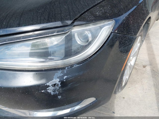 2015 Chrysler 200 Limited მანქანა იყიდება აუქციონზე, vin: 1C3CCCAB1FN693408, აუქციონის ნომერი: 45428189