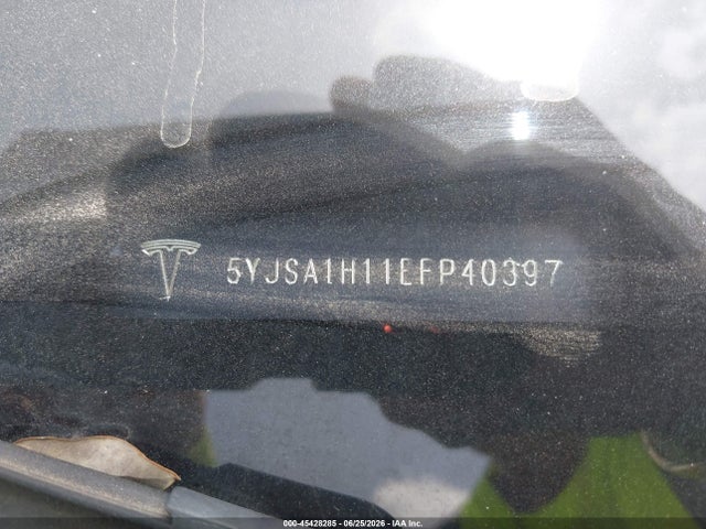Aukcja sprzedaży 2014 Tesla Model S P85, vin: 5YJSA1H11EFP40397, numer aukcji: 45428285