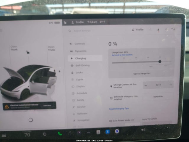 Продаж на аукціоні авто 2026 Tesla Model Y, vin: 7SAYGDED0TA598386, номер лоту: 45428329
