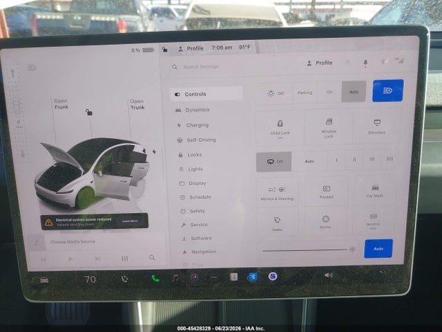 Продаж на аукціоні авто 2026 Tesla Model Y, vin: 7SAYGDED0TA598386, номер лоту: 45428329