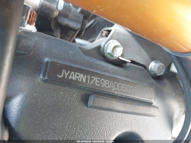 Aukcja sprzedaży 2008 Yamaha Fz1 S, vin: JYARN17E98A005036, numer aukcji: 45428420