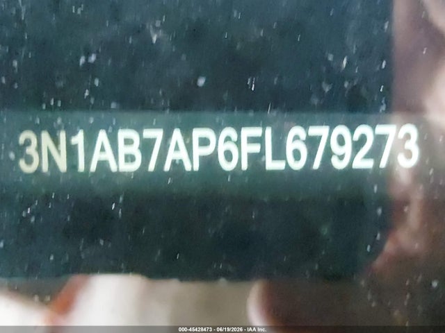 45428473 :رقم المزاد ، 3N1AB7AP6FL679273 vin ، 2015 Nissan Sentra Sv مزاد بيع