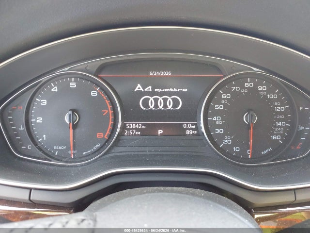 2019 Audi A4 45 Premium მანქანა იყიდება აუქციონზე, vin: WAUDNAF40KA043346, აუქციონის ნომერი: 45428634