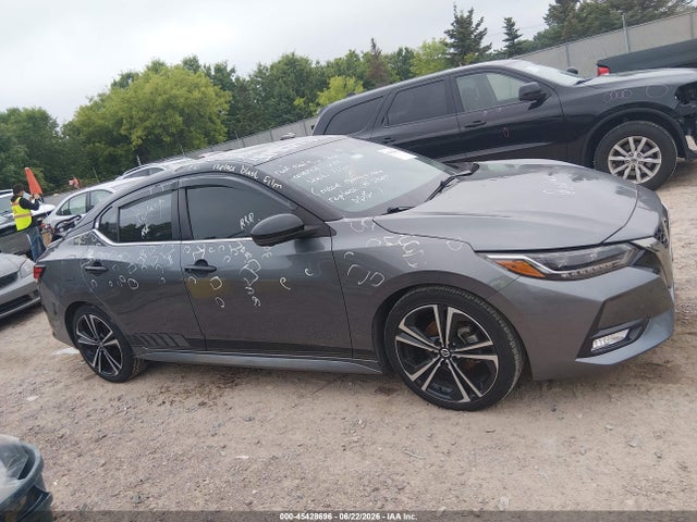 2021 Nissan Sentra Sr Xtronic Cvt მანქანა იყიდება აუქციონზე, vin: 3N1AB8DVXMY219484, აუქციონის ნომერი: 45428696