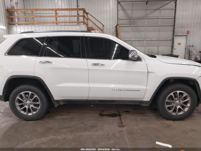 2016 Jeep Grand Cherokee Limited მანქანა იყიდება აუქციონზე, vin: 1C4RJFBG9GC472076, აუქციონის ნომერი: 45428763