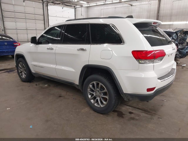 2016 Jeep Grand Cherokee Limited მანქანა იყიდება აუქციონზე, vin: 1C4RJFBG9GC472076, აუქციონის ნომერი: 45428763