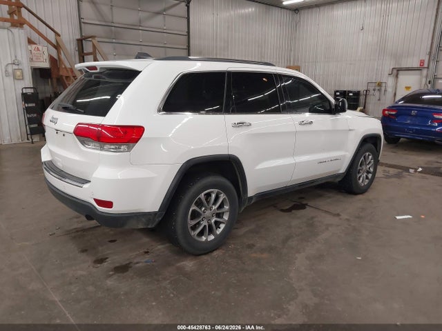 2016 Jeep Grand Cherokee Limited მანქანა იყიდება აუქციონზე, vin: 1C4RJFBG9GC472076, აუქციონის ნომერი: 45428763
