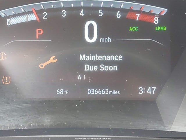 2022 Honda Cr-v Awd Ex-l მანქანა იყიდება აუქციონზე, vin: 7FARW2H89NE054289, აუქციონის ნომერი: 45428834