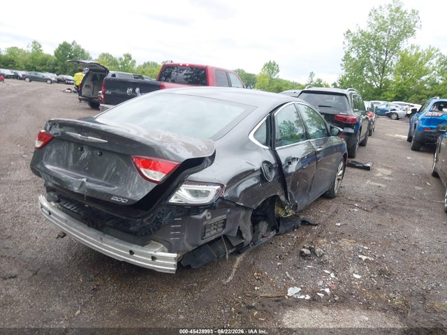 2015 Chrysler 200 Limited მანქანა იყიდება აუქციონზე, vin: 1C3CCCAB1FN682490, აუქციონის ნომერი: 45428993