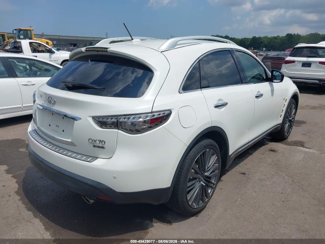 2017 Infiniti Qx70 მანქანა იყიდება აუქციონზე, vin: JN8CS1MW2HM411288, აუქციონის ნომერი: 45429077