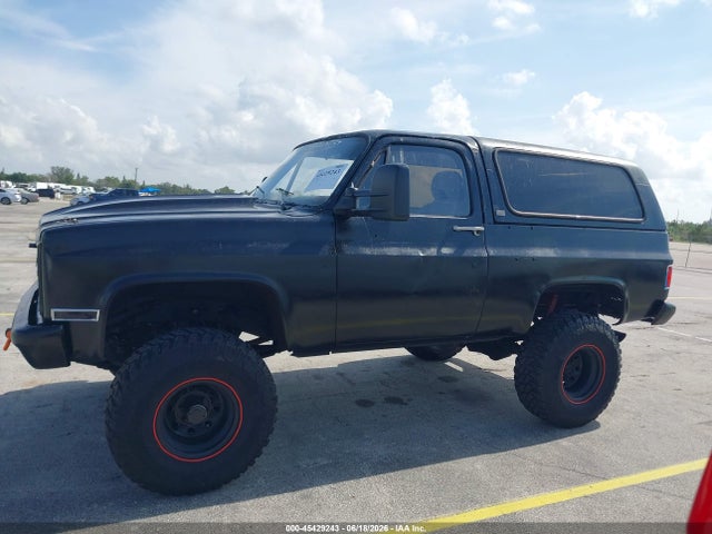 Aukcja sprzedaży 1986 Chevrolet D10 Military Blazer, vin: 1G8ED18J9GF192291, numer aukcji: 45429243