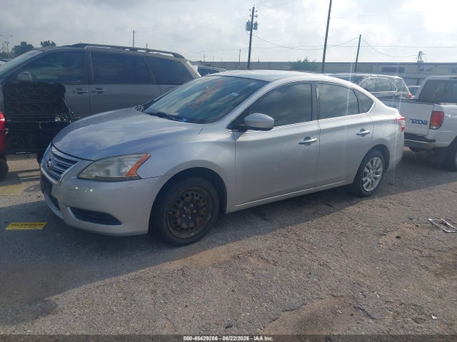 Auction sale of the 2014 Nissan Sentra S, vin: 3N1AB7AP8EY323411, lot number: 45429286