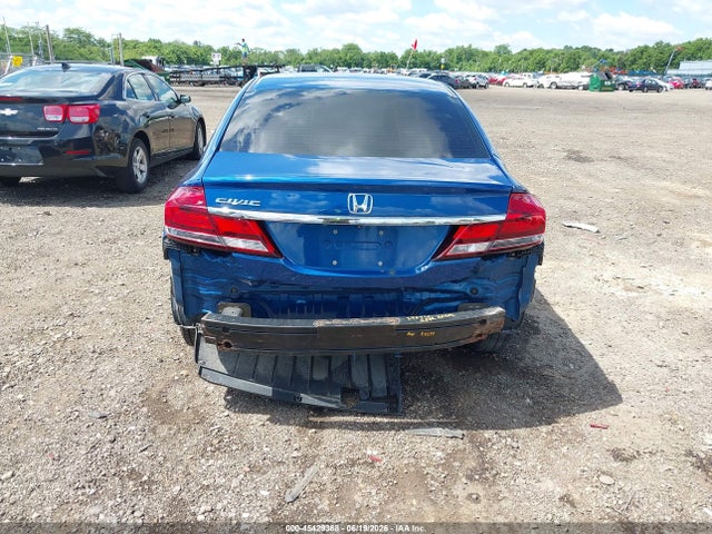 45429368 :رقم المزاد ، 19XFB2F53DE061102 vin ، 2013 Honda Civic Lx مزاد بيع