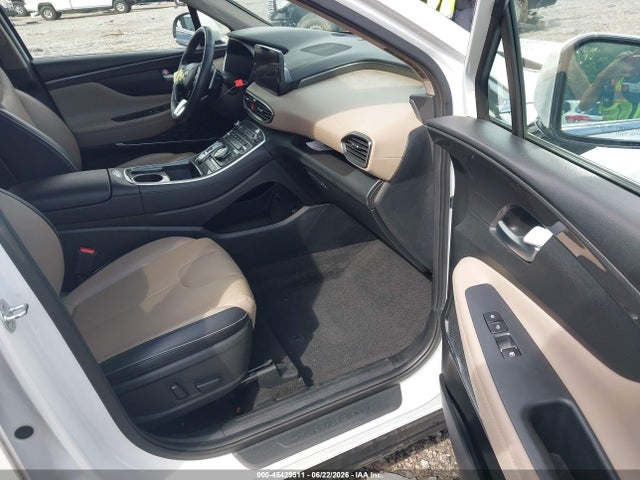 2022 Hyundai Santa Fe Limited მანქანა იყიდება აუქციონზე, vin: 5NMS4DAL6NH458369, აუქციონის ნომერი: 45429511
