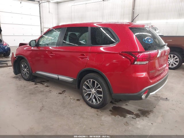 2016 Mitsubishi Outlander Es მანქანა იყიდება აუქციონზე, vin: JA4AZ3A36GZ016613, აუქციონის ნომერი: 45429611