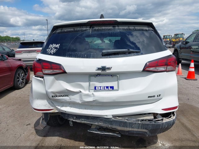 45429686 :رقم المزاد ، 3GNAXUEV0NL299521 vin ، 2022 Chevrolet Equinox Awd Lt مزاد بيع