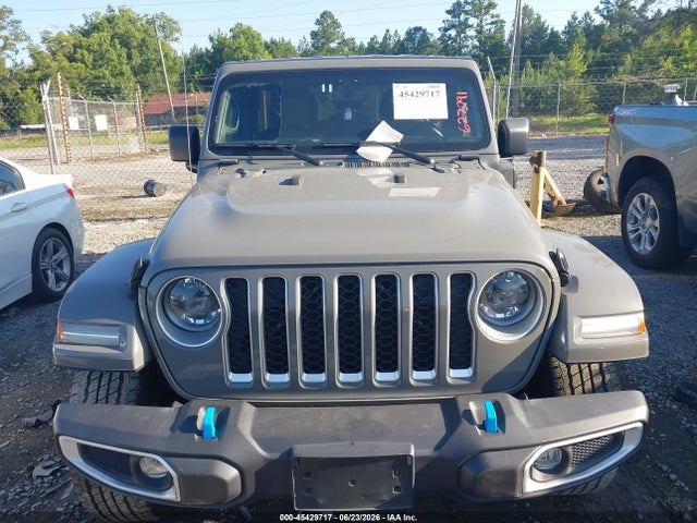 2023 Jeep Wrangler 4xe Sahara 4x4 მანქანა იყიდება აუქციონზე, vin: 1C4JJXP69PW627291, აუქციონის ნომერი: 45429717