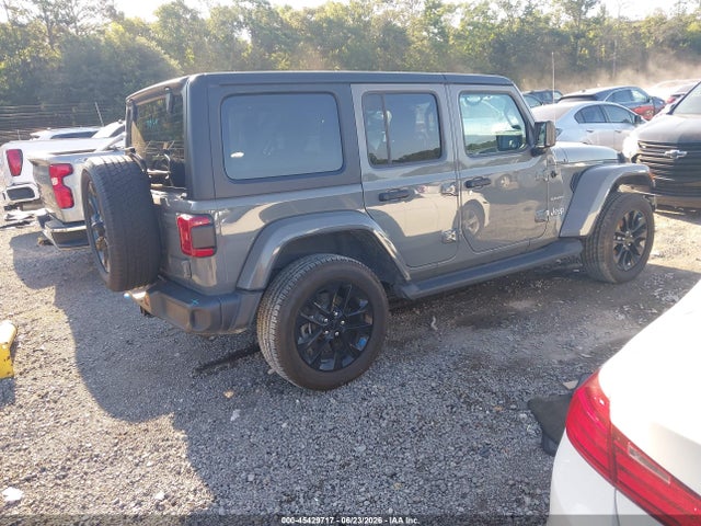 2023 Jeep Wrangler 4xe Sahara 4x4 მანქანა იყიდება აუქციონზე, vin: 1C4JJXP69PW627291, აუქციონის ნომერი: 45429717