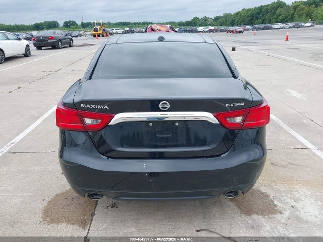 Продаж на аукціоні авто 2016 Nissan Maxima 3.5 Platinum, vin: 1N4AA6AP9GC387498, номер лоту: 45429737