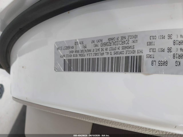 Aukcja sprzedaży 2020 Chrysler Pacifica Touring L Plus, vin: 2C4RC1EGXLR230603, numer aukcji: 45429828
