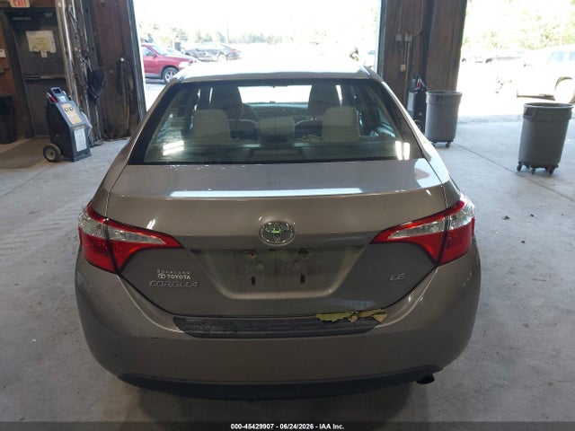 Продажа на аукционе авто 2016 Toyota Corolla Le, vin: 2T1BURHE4GC572013, номер лота: 45429907